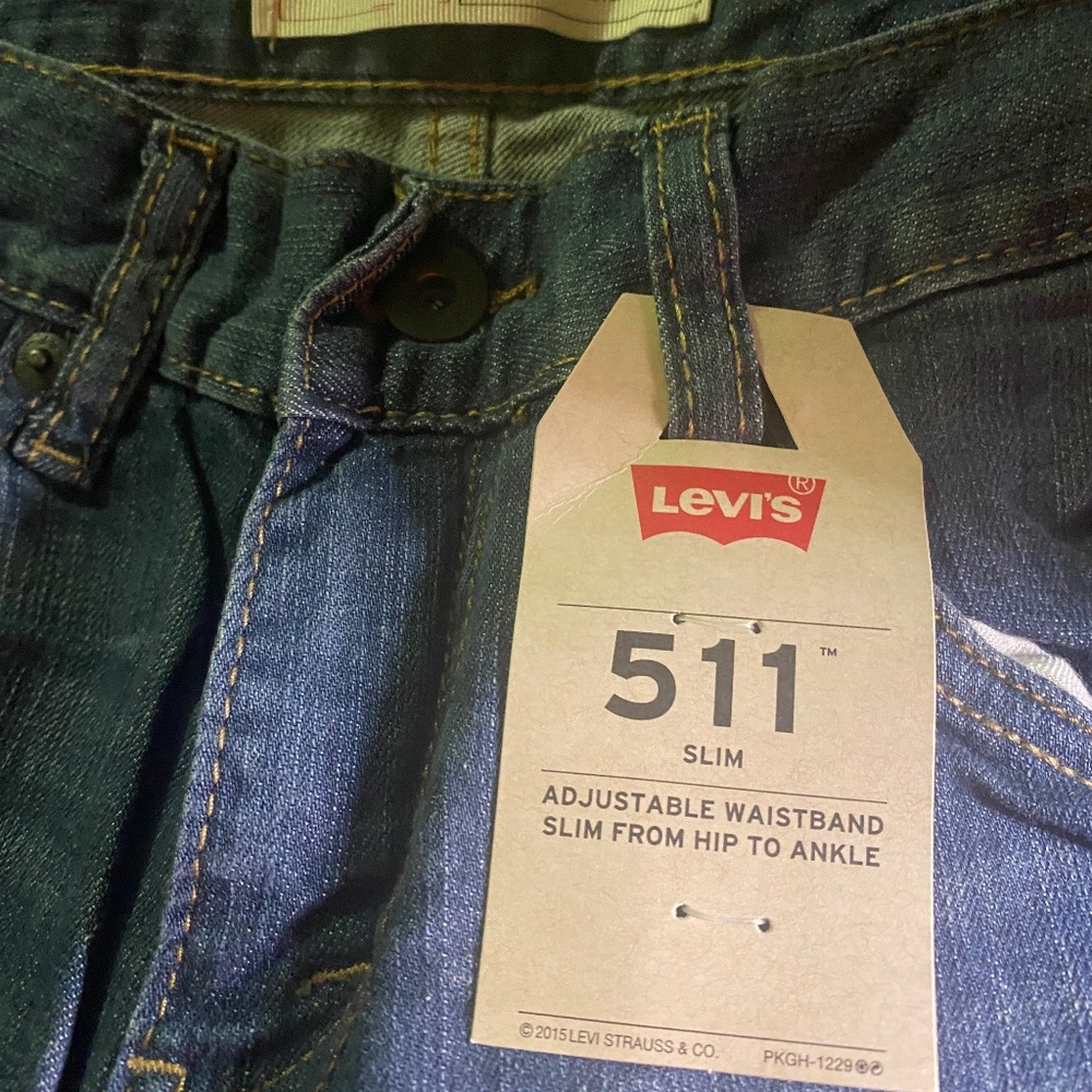Levi’s Boys Size 16 511 Blue Jeans